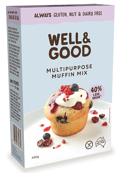 Reduced Sugar Gluten Free Muffin Mix | Well and GoodWell and Good