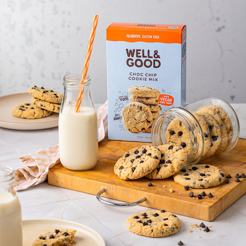 Well and Good Choc Chip Cookie Mix