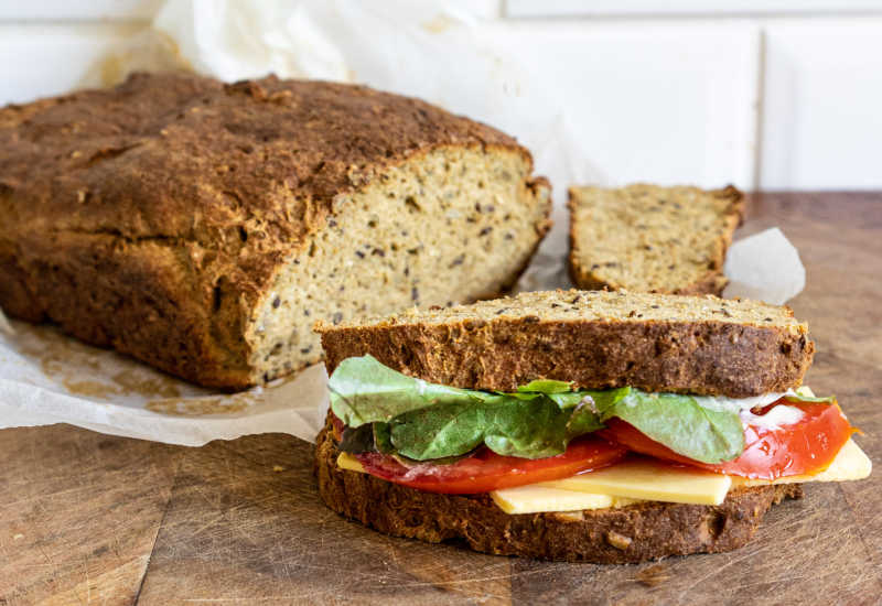 Low Carb Seeded Bread