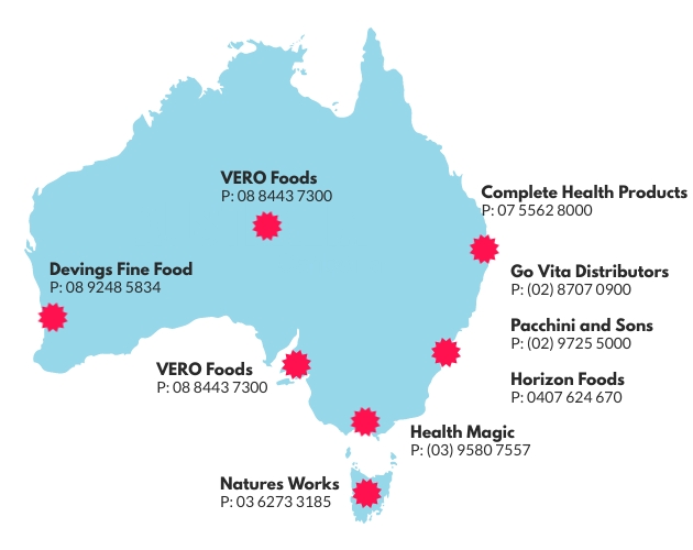 Australian Retail Distributors Map