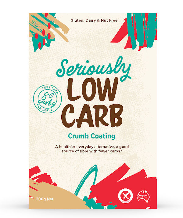 Seriously Low Carb Crumb Coating