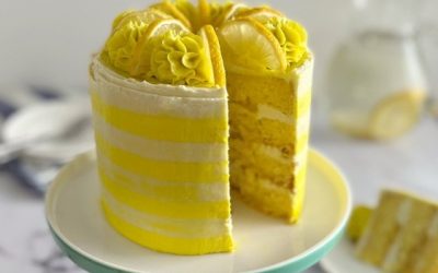 Gluten Free Lemon Coconut Layer Cake