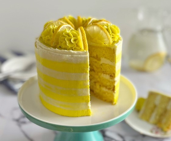 Lemon Coconut Layer Cake Recipe