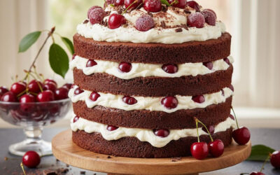 Easy Gluten Free Black Forrest Cake