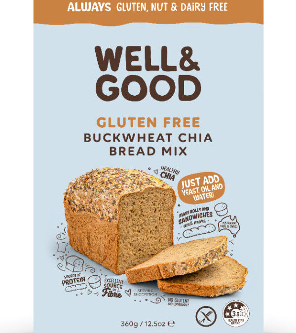 Gluten Free Buckwheat & Chia Bread Mix 360g