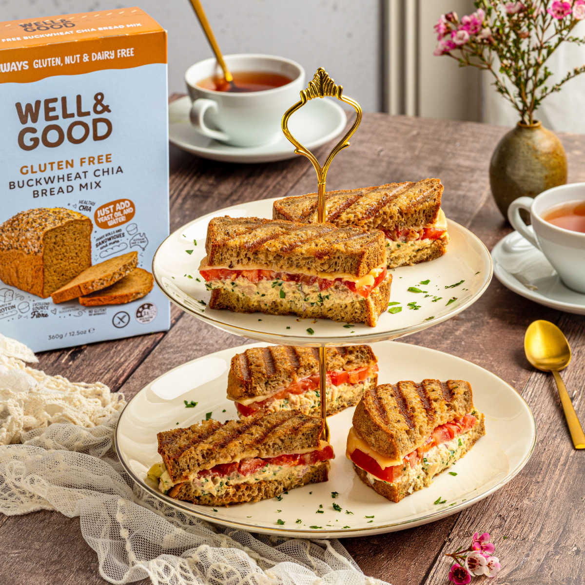 Buckwheat Chia Tuna Melt Product Pack