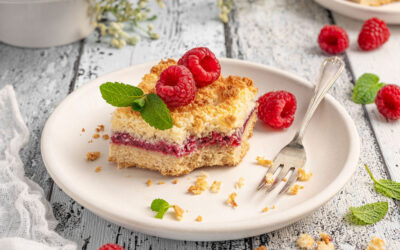 Gluten Free Raspberry Coconut Slice Recipe