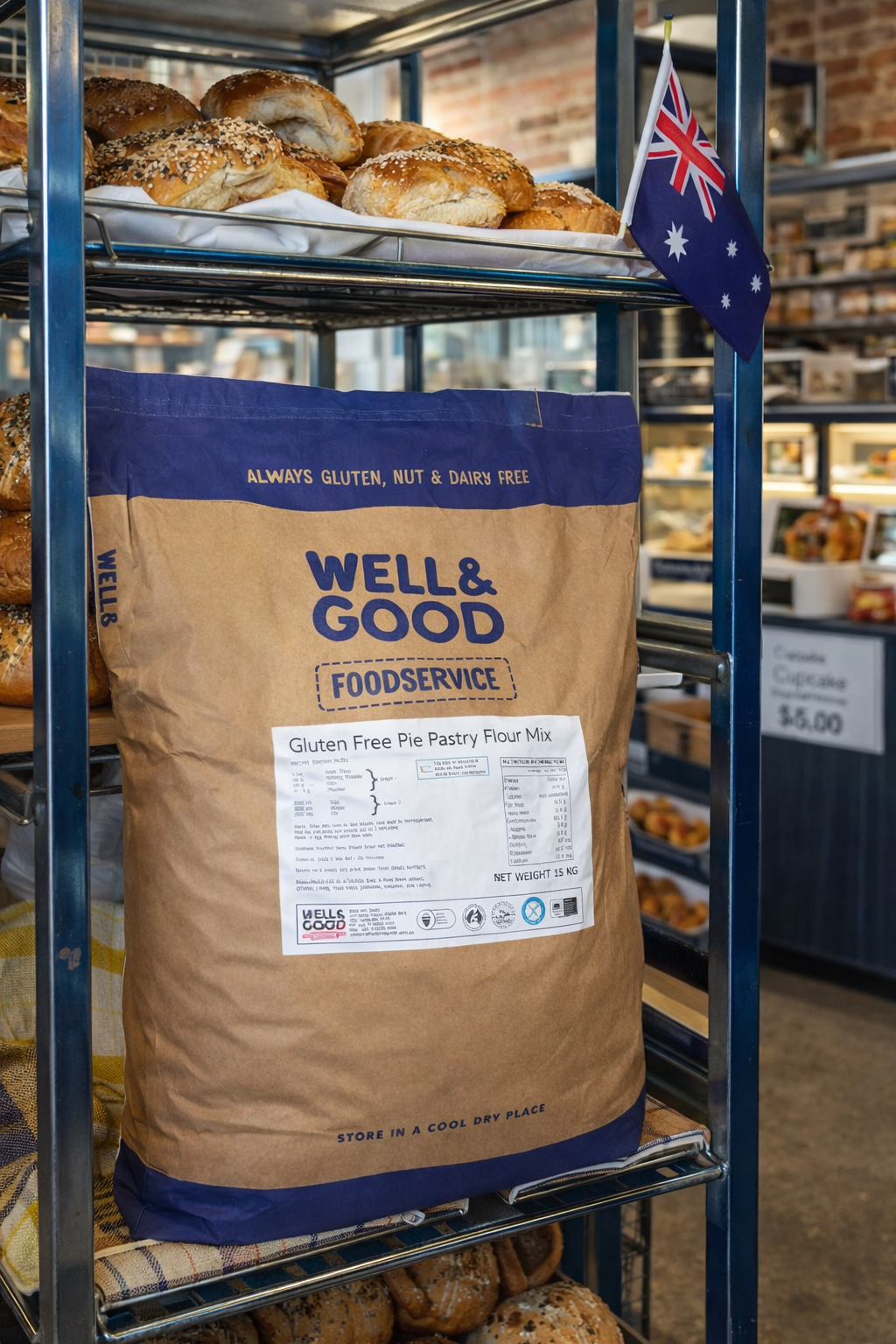 Pie Pastry Flour on Shelf